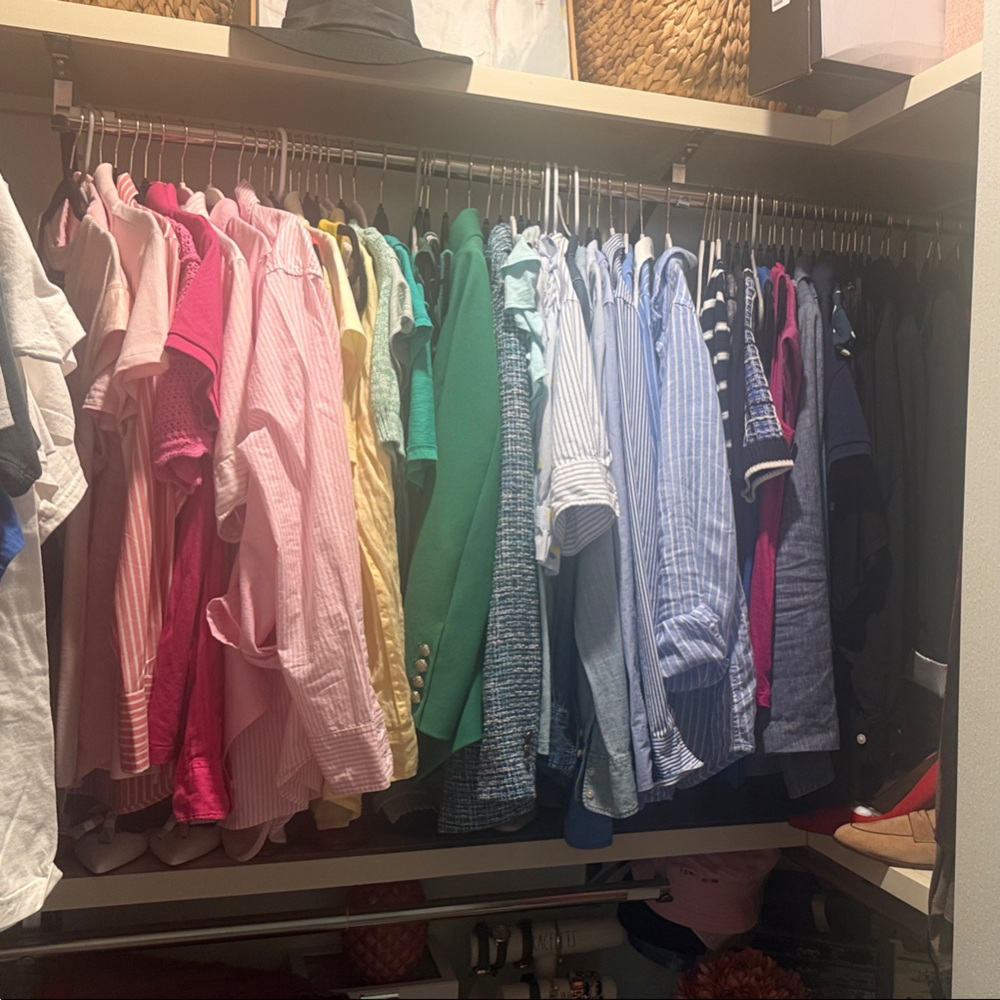 Coach, j crew, banana, loft, loft, Tommy shorts, Ralph Lauren, blackwhitemarket